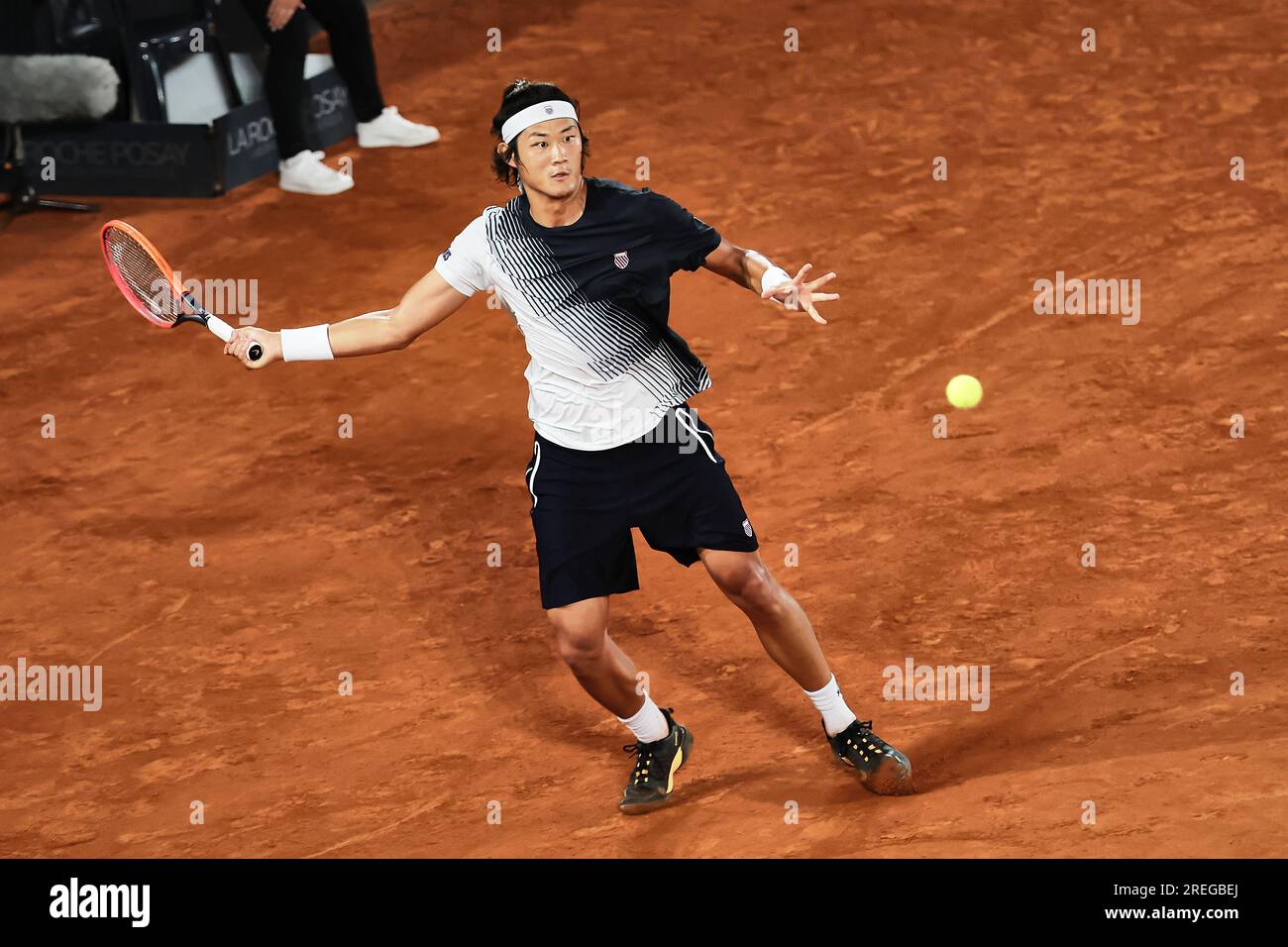 Hambourg, Hambourg, Allemagne. 27 juillet 2023. ZHIZHEN ZHANG (CHN) - HAMBURG EUROPEAN OPEN - Hamburg - Homme tennis, ATP500, 27.7,2023, Hamburg (tennis am Rothenbaum), Germany, Foto : Mathias Schulz (image de crédit : © Mathias Schulz/ZUMA Press Wire) USAGE ÉDITORIAL UNIQUEMENT! Non destiné à UN USAGE commercial ! Banque D'Images
