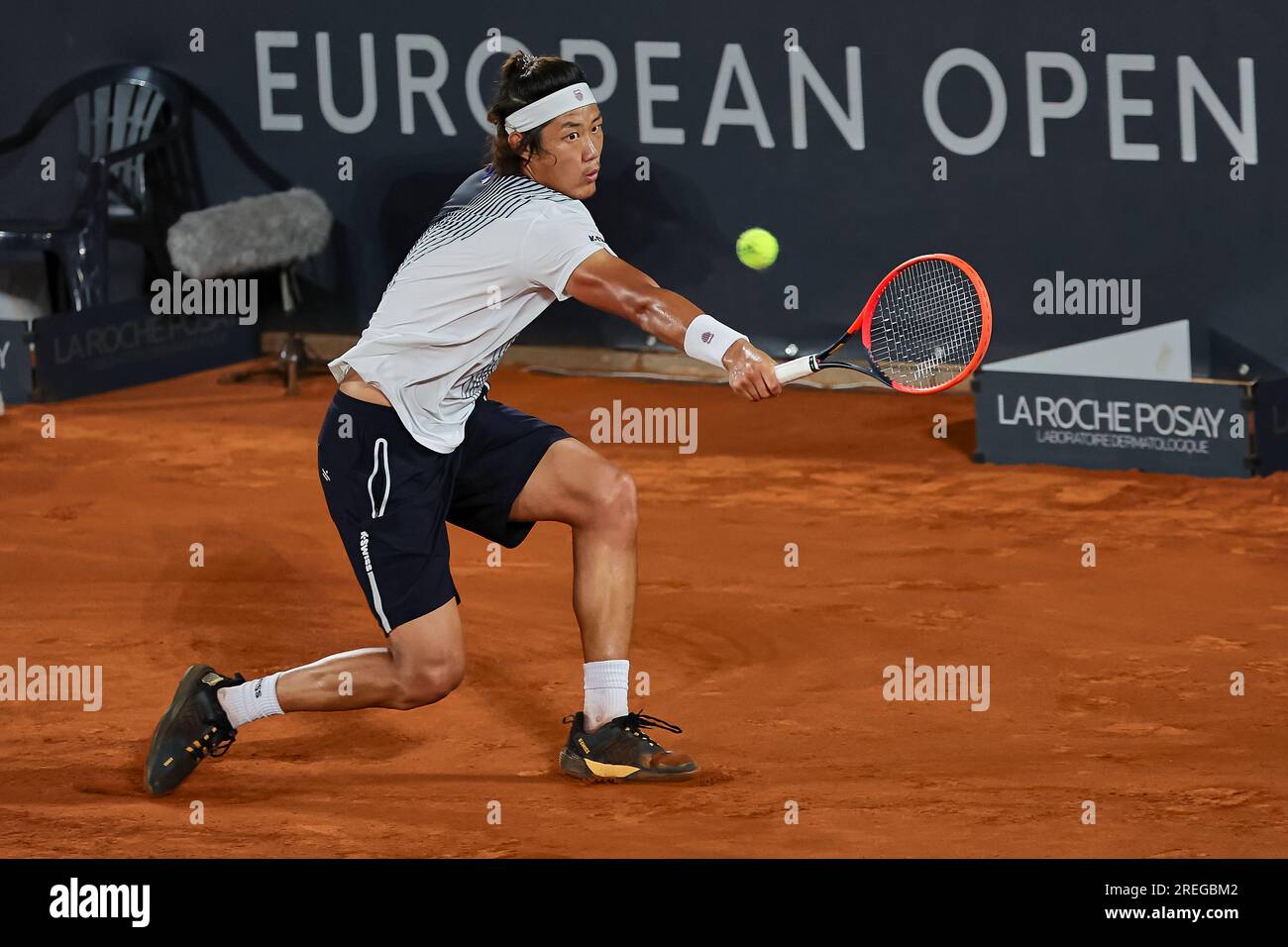 Hambourg, Hambourg, Allemagne. 27 juillet 2023. ZHIZHEN ZHANG (CHN) - HAMBURG EUROPEAN OPEN - Hamburg - Homme tennis, ATP500, 27.7,2023, Hamburg (tennis am Rothenbaum), Germany, Foto : Mathias Schulz (image de crédit : © Mathias Schulz/ZUMA Press Wire) USAGE ÉDITORIAL UNIQUEMENT! Non destiné à UN USAGE commercial ! Banque D'Images
