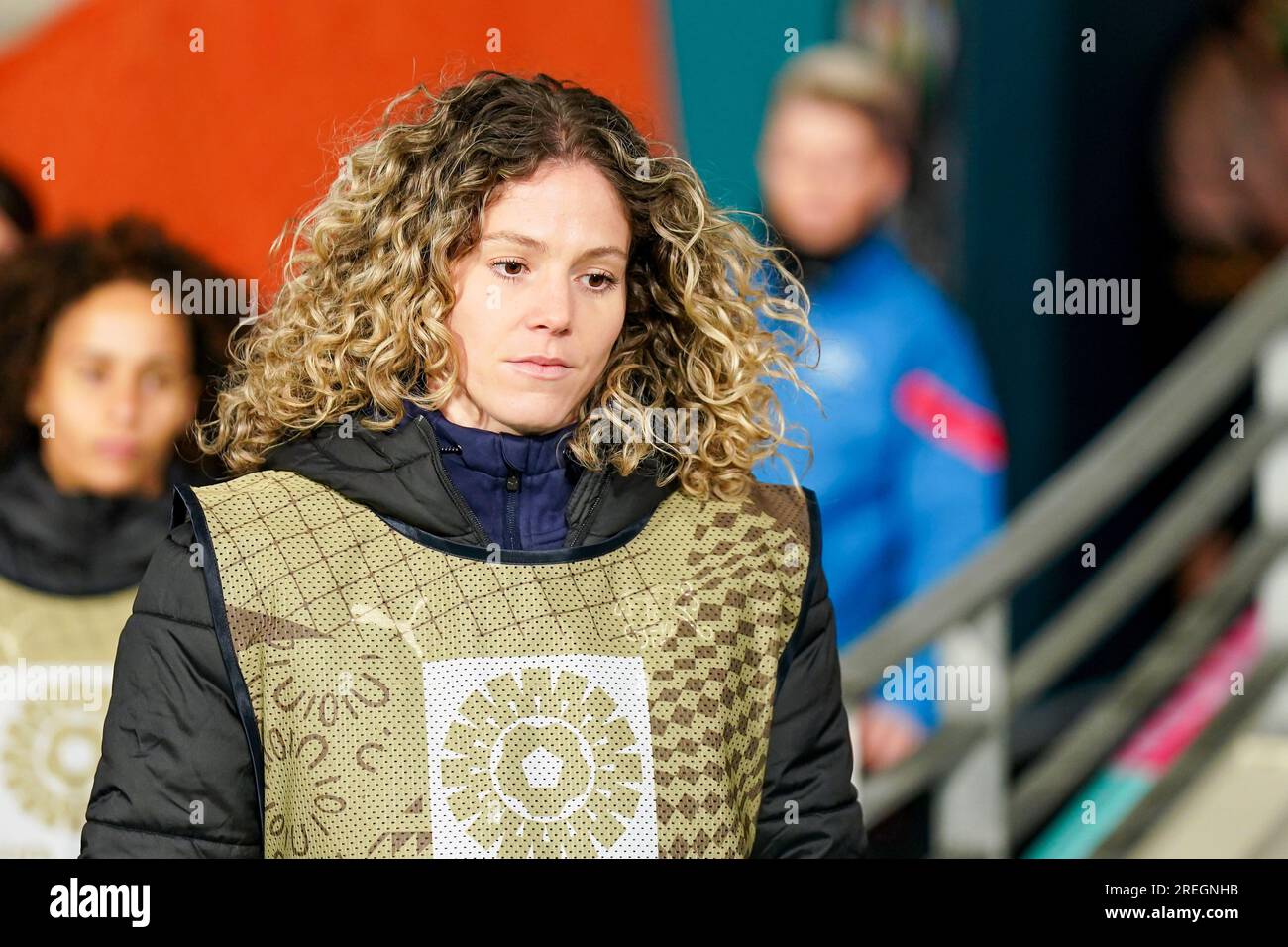 Hamilton, Nouvelle-Zélande. 25 juillet 2023. Hamilton, Nouvelle-Zélande, 25 juillet 2023 : Luana Buehler (15 Suisse) lors du match de football de la coupe du monde féminine FIFA 2023 entre la Suisse et la Norvège au Waikato Stadium de Hamilton, Nouvelle-Zélande. (Daniela Porcelli/SPP) crédit : SPP Sport Press photo. /Alamy Live News Banque D'Images