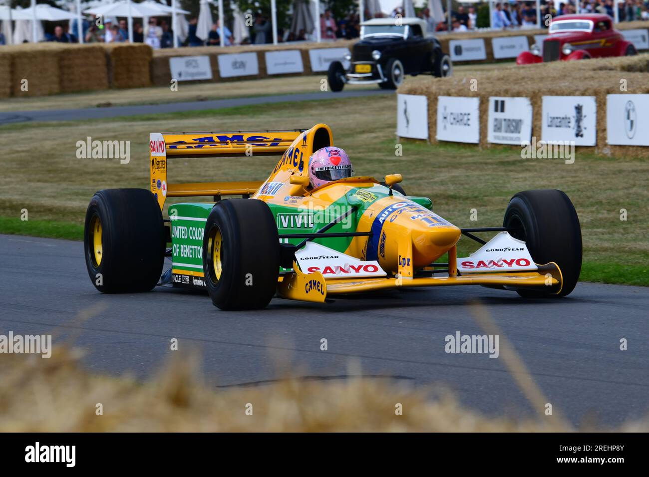 Lorina McLaughlin, Benetton-Ford B192, 30 ans du Festival de vitesse, une sélection de quelques-unes des meilleures voitures et motos qui ont pris à la cour Banque D'Images