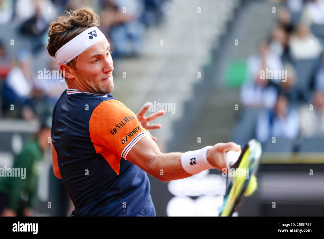 Hambourg, Allemagne. 28 juillet 2023. Le joueur de tennis norvégien Caspar Ruud au tournoi de tennis européen de Hambourg 2023. Frank Molter/Alamy Live News Banque D'Images