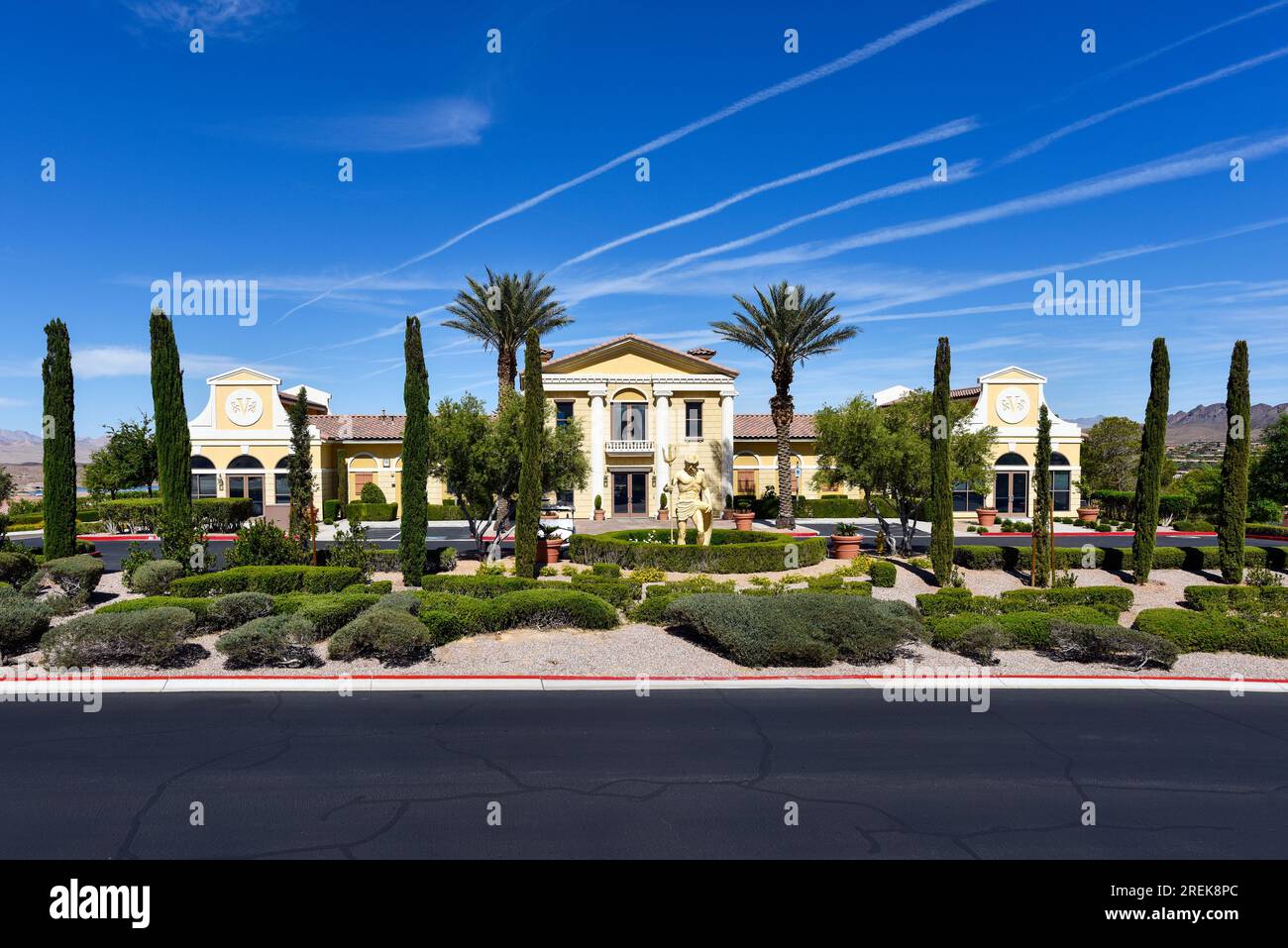 Via Visione golf Community Club House au lac Las Vegas, Nevada Banque D'Images