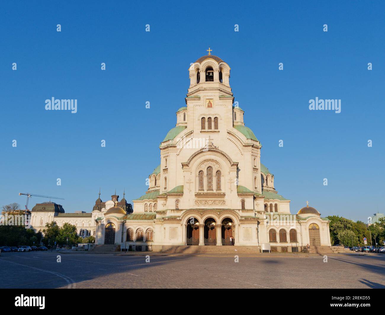 Cathédrale Alexandre Nevsky à Sofia, capitale de la Bulgarie. 28 juillet 2023 Banque D'Images
