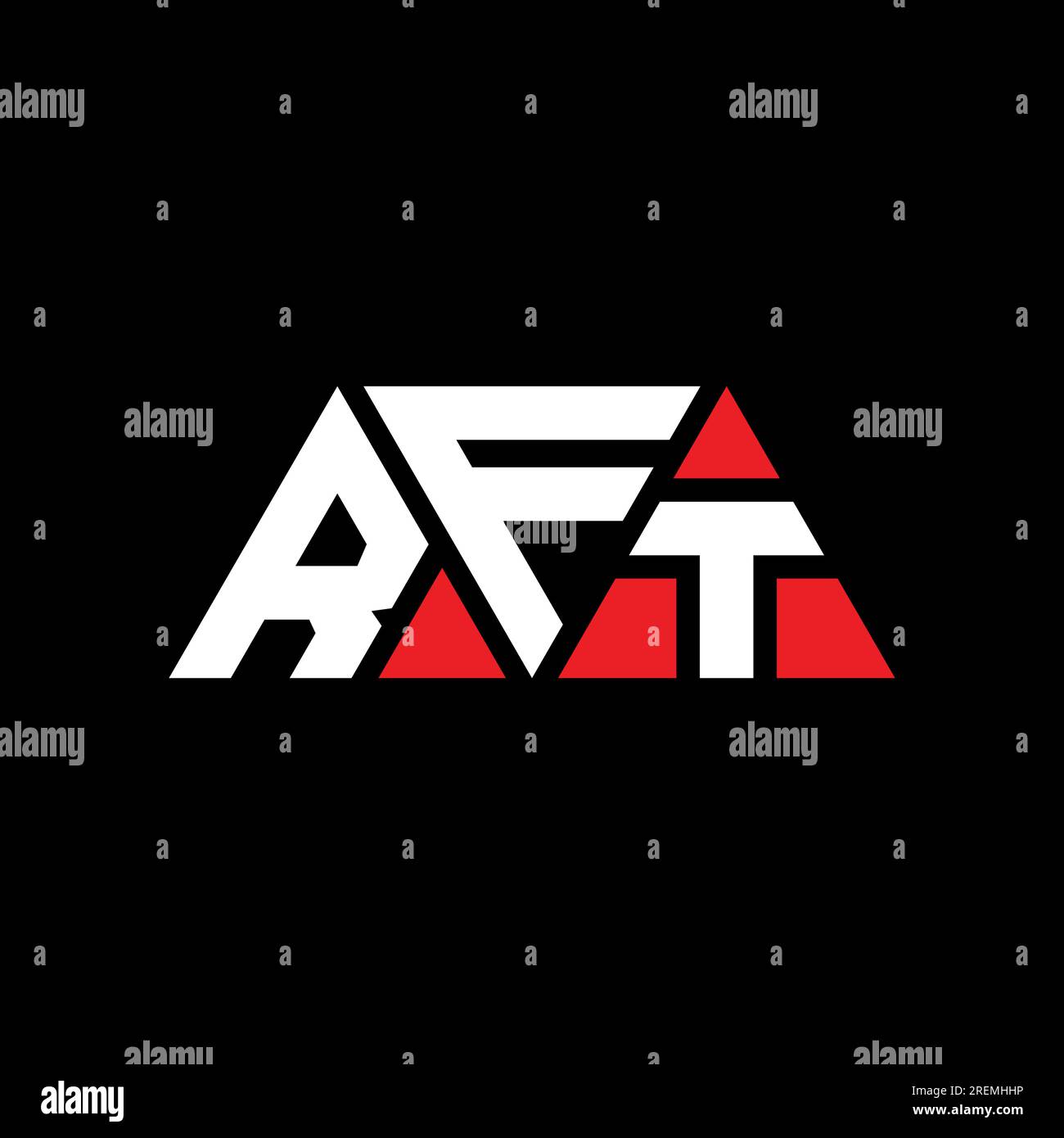 Triangle Rft01 Red Logo rft Banque de photographies et d’images à haute résolution - Alamy