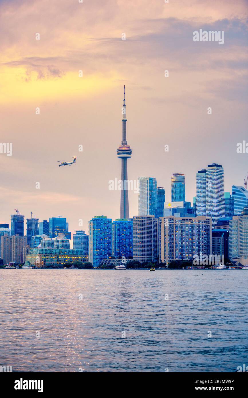 Toronto, Ontario Skyline Banque D'Images