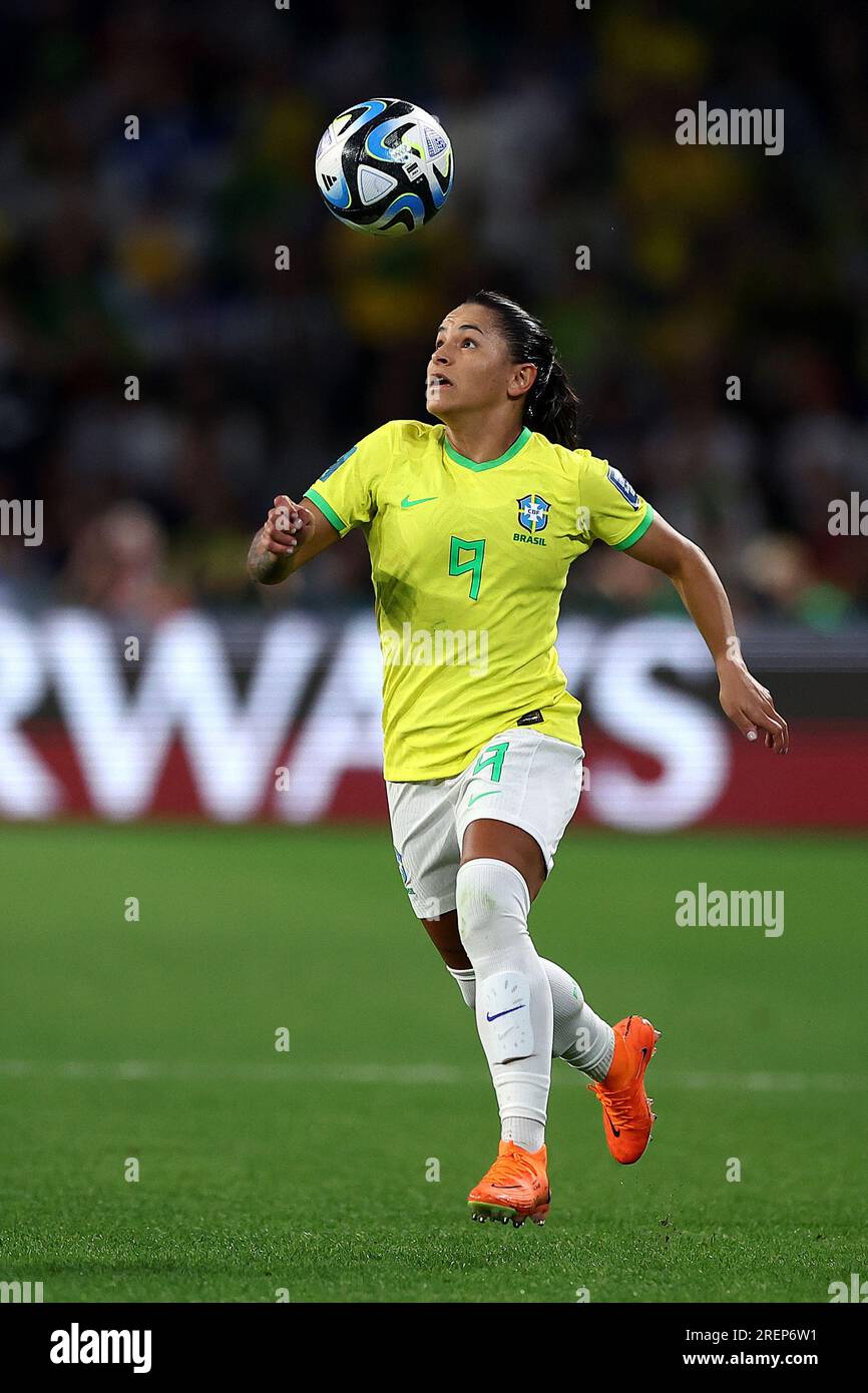 Debinha du Brésil est vue lors du match de la coupe du monde féminine de la FIFA  2023 France femmes vs Brésil femmes Groupe F au Suncorp Stadium, Brisbane,  Australie, le 29