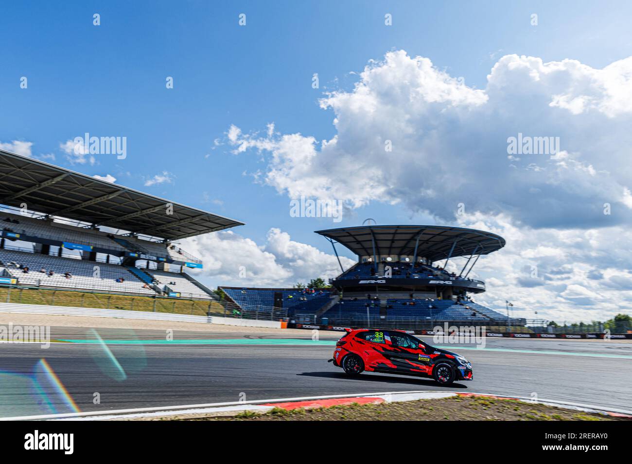 33 FAYE Michel (FRA), GM Sport, en action lors de la 7e manche de la Clio Cup Europe 2023, du 28 au 30 juillet 2023 sur le Nürburgring, à Nürburg, Allemagne - photo Clément Luck/DPPI crédit : DPPI Media/Alamy Live News Banque D'Images