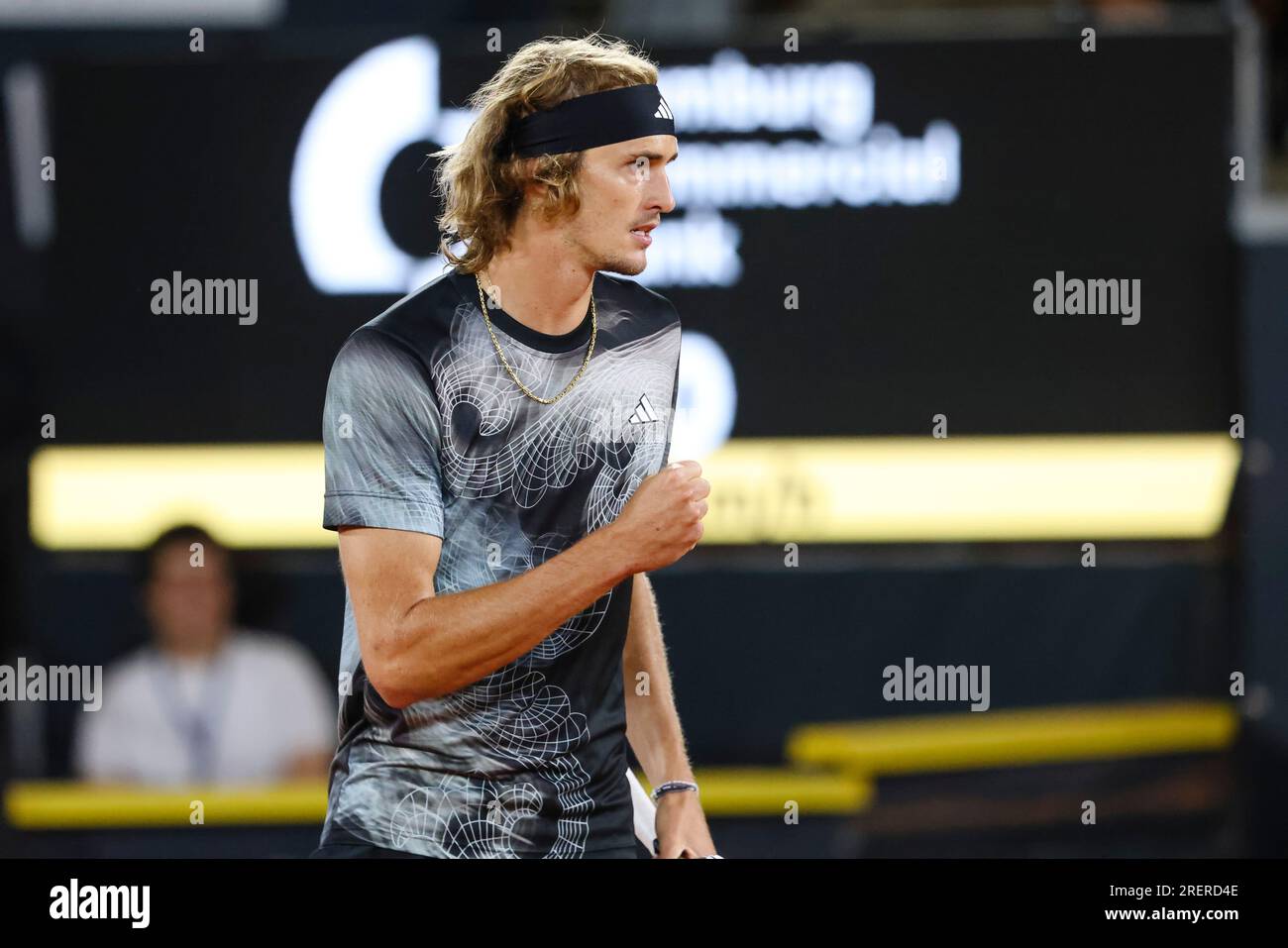 Hambourg, Allemagne. 29 juillet 2023. Joueur de tennis Alexander Zverev d'Allemagne à l'Open d'Europe de Hambourg 2023. Frank Molter/Alamy Live News Banque D'Images