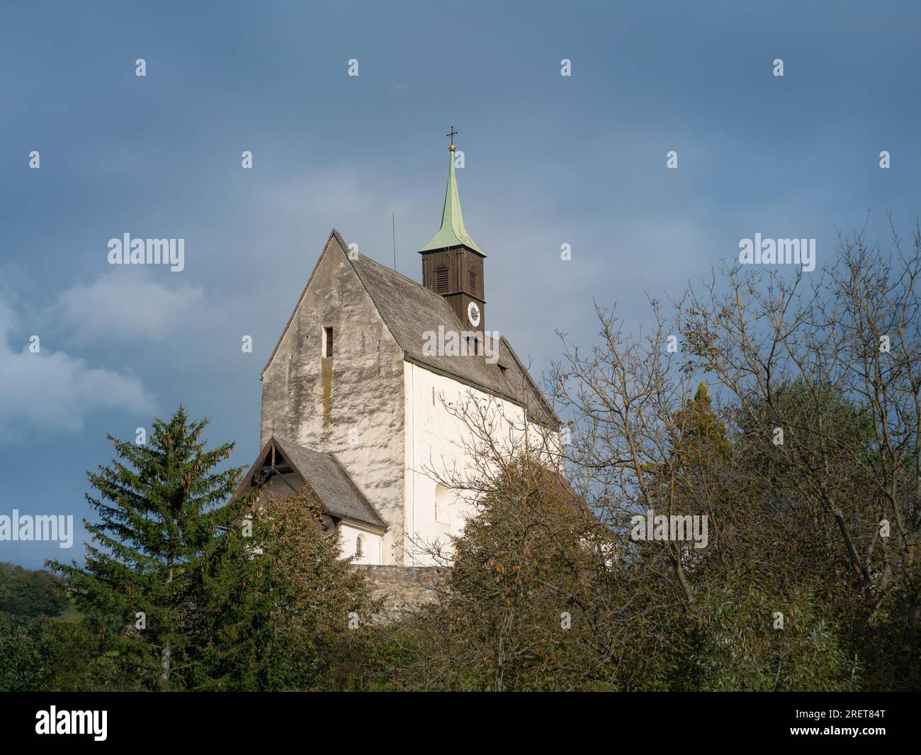 Église médiévale de Bad schoenau en autriche Banque D'Images