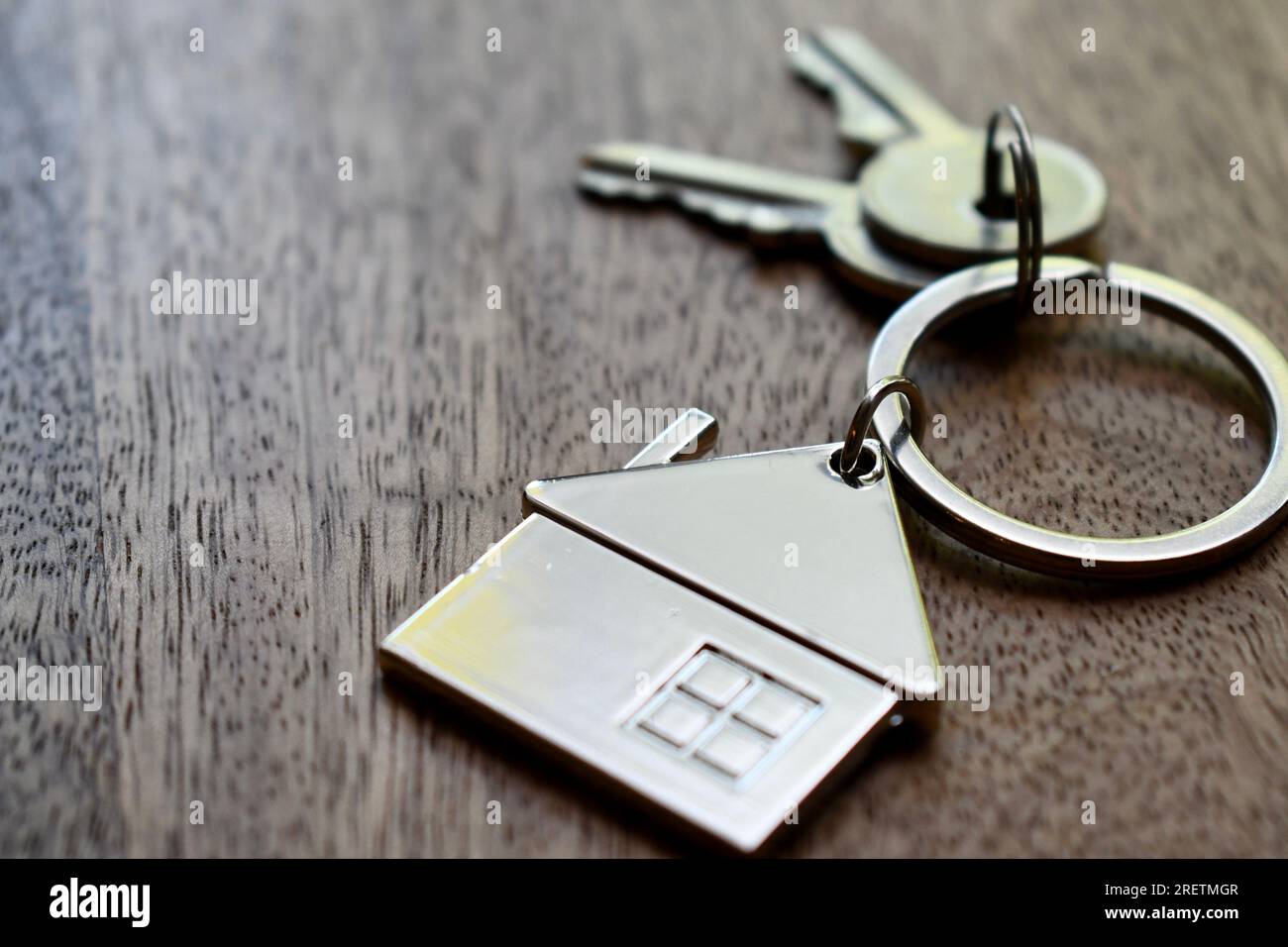 Clés d'une nouvelle maison Banque D'Images