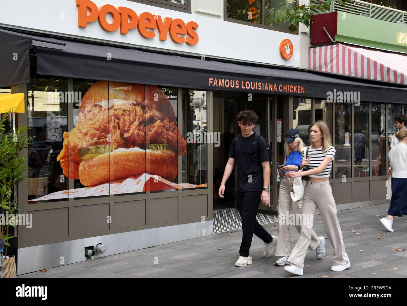 Popeyes ouvre son 2e restaurant situé place de la République à Paris