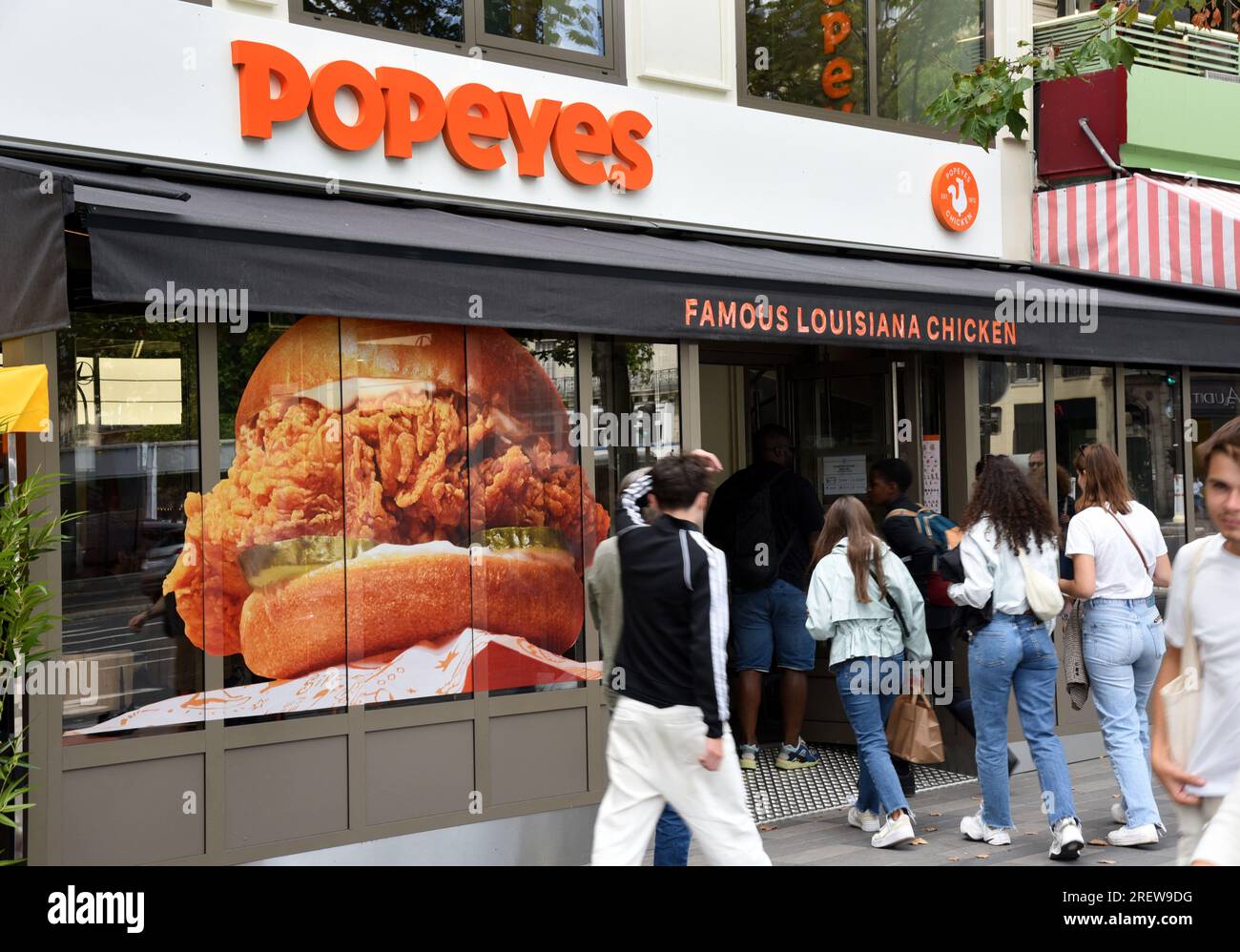 Popeyes ouvre son 2e restaurant situé place de la République à Paris