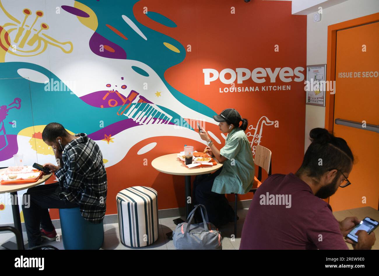 Popeyes ouvre son 2e restaurant situé place de la République à Paris