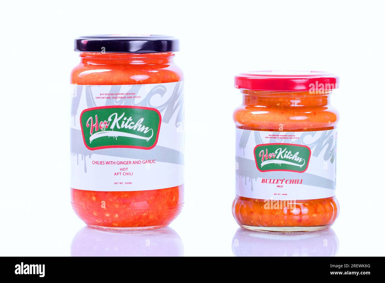 Produits kenyans articles commerciaux photographes Nairobi City County East Africa Banque D'Images