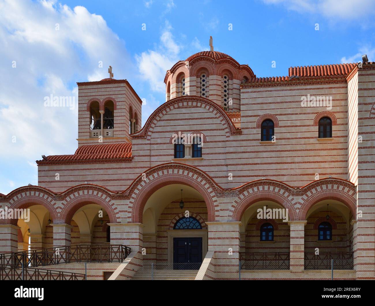 Le Temple Sacré de Saint Arsenius de Cappadoce et Paisios l'Athonite à Limassol, Chypre Banque D'Images