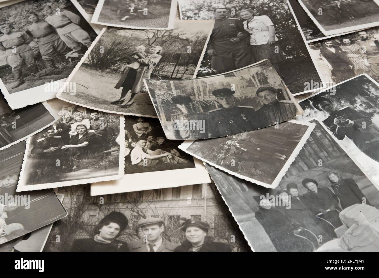 Diverses photos de la fin des années 1940 Banque D'Images