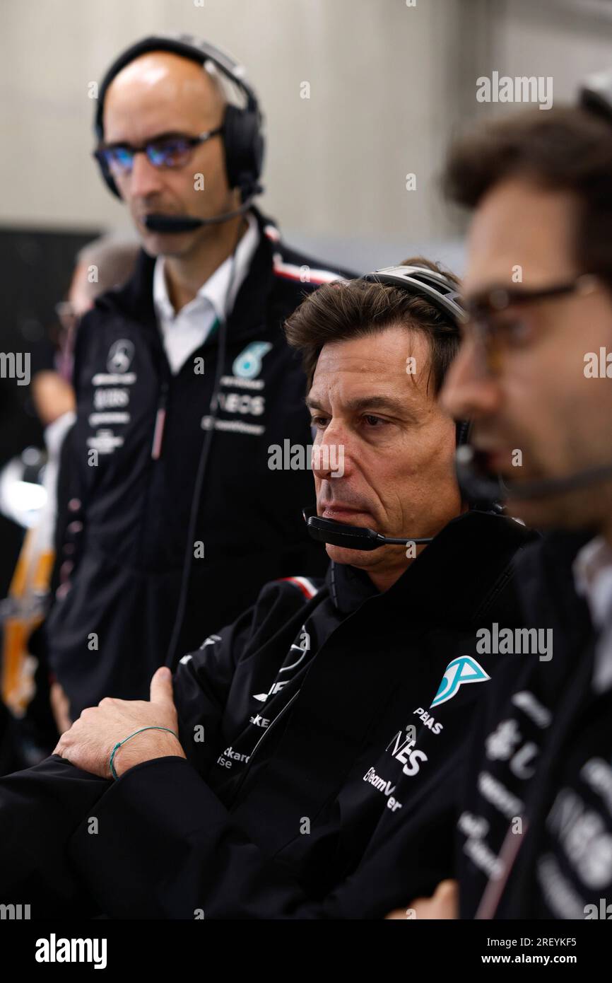 Spa-Francorchamps, Belgique. 30 juillet 2023. Toto Wolff (AUT, Mercedes-AMG Petronas F1 Team), Grand Prix de F1 de Belgique sur le circuit de Spa-Francorchamps le 30 juillet 2023 à Spa-Francorchamps, Belgique. (Photo de HIGH TWO) crédit : dpa/Alamy Live News Banque D'Images