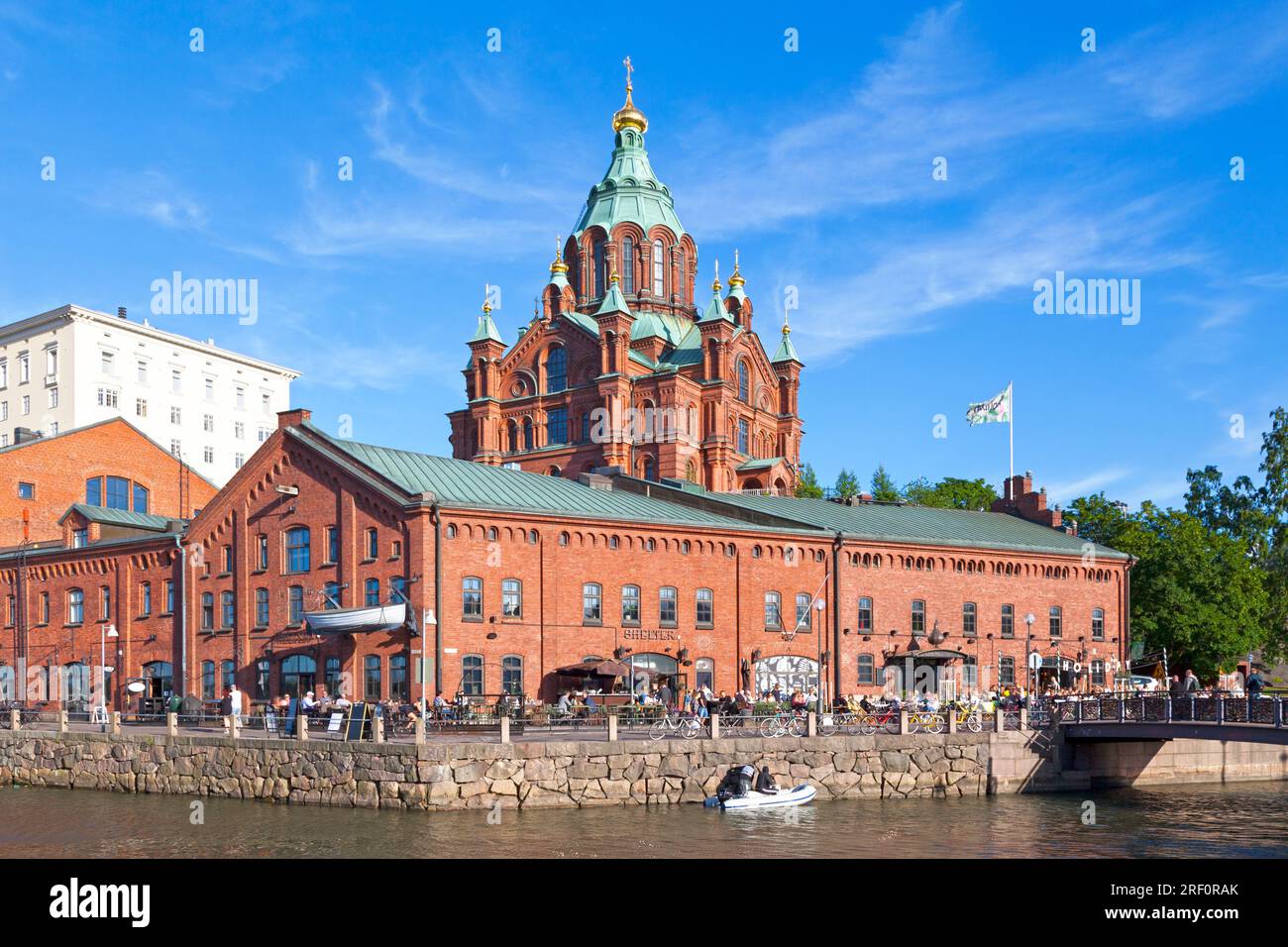 Helsinki, Finlande - juin 18 2019 : la cathédrale d'Uspenski est une cathédrale orthodoxe orientale dédiée à la Dormition de la Theotokos (la Vierge Marie Banque D'Images