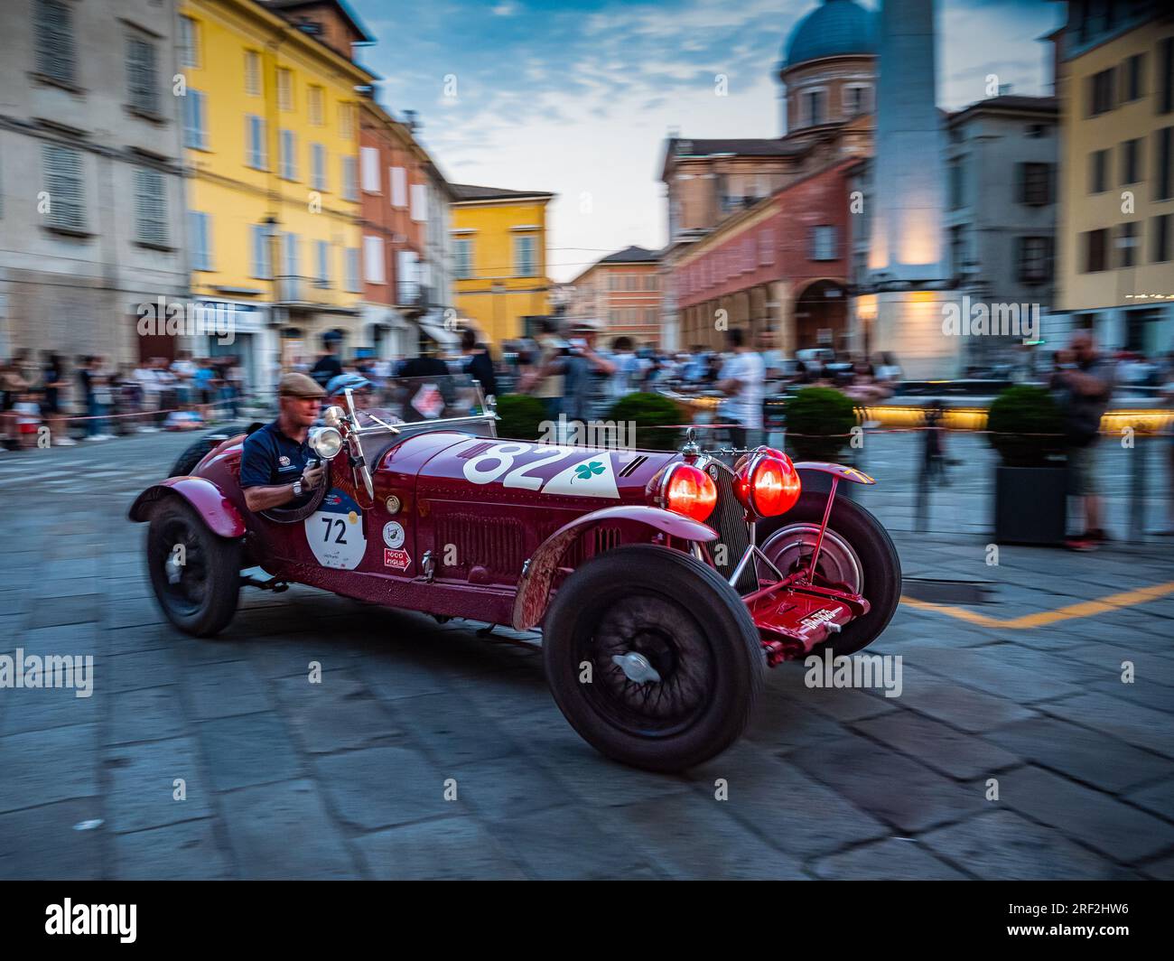 1931 ALFA ROMEO 8C 2300 MM SPIDER, mille Miglia 2023, jour 3 à Reggio Emilia Banque D'Images