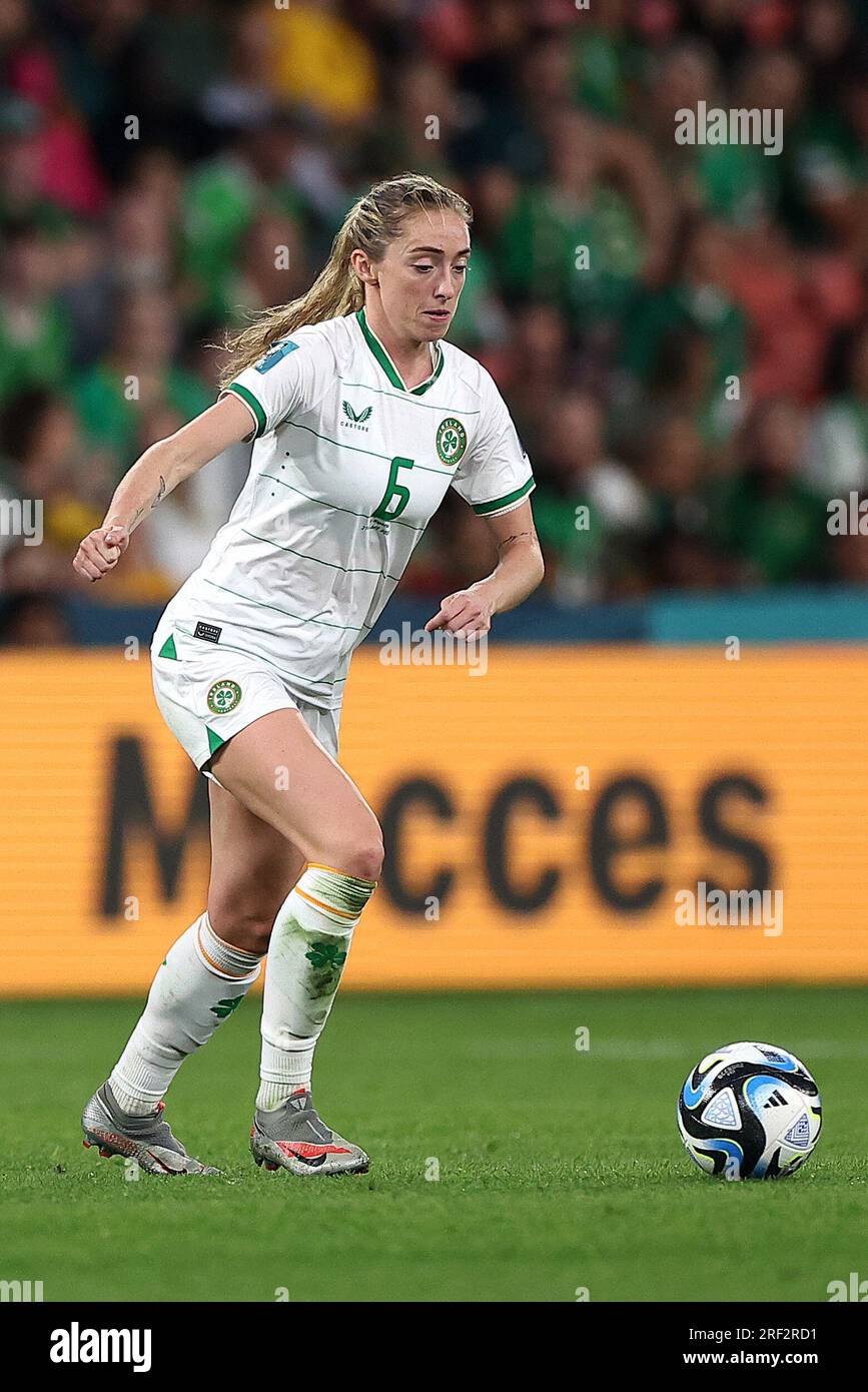 Brisbane, Australie. 31 juillet 2023. Megan Connolly d'Irlande lors de la coupe du monde féminine de la FIFA 2023 Groupe B Match Irlande femmes vs Nigeria femmes au Suncorp Stadium, Brisbane, Australie, 31 juillet 2023 (photo de Patrick Hoelscher/News Images) crédit : News Images LTD/Alamy Live News Banque D'Images