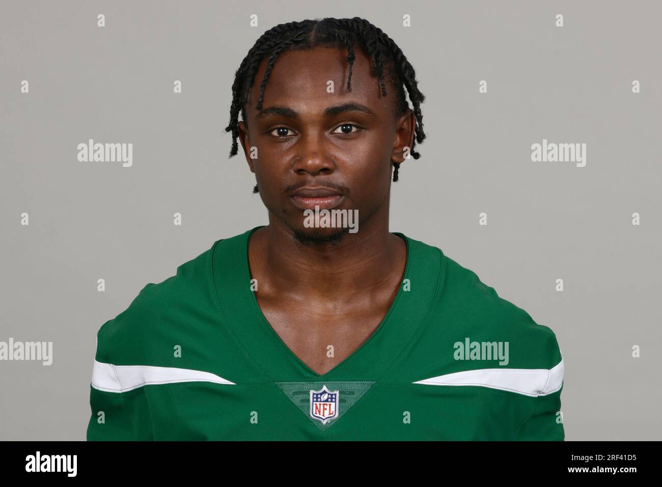 This is a 2023 photo of Tony Adams of the New York Jets NFL football team. This image reflects the New York Jets active roster as of Wednesday, July 19, 2023 when this image was taken. (AP Photo) Banque D'Images