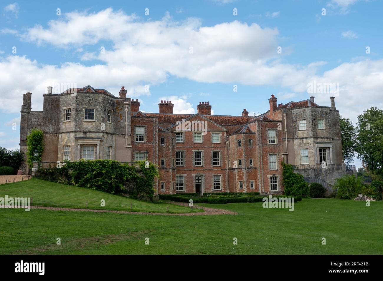 National Trust Mottisfont Abbey and Gardens 18th Century House Hampshire Angleterre Banque D'Images