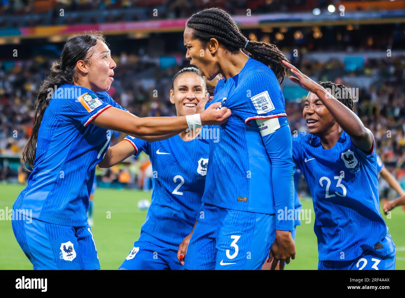 Brésil vs France : Groupe F - coupe du monde féminine de la FIFA Australie  et Nouvelle-Zélande 2023 Photo Stock - Alamy