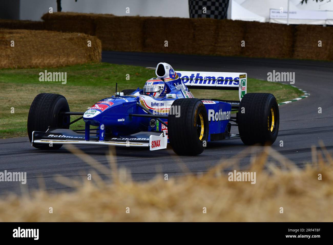 Ted Zorbas, Williams-Renault FW19, Grands Prix, voitures de Grand Prix à partir des moteurs à carburant fossile à base mécanique jusqu'aux coureurs mi-années cinquante Banque D'Images