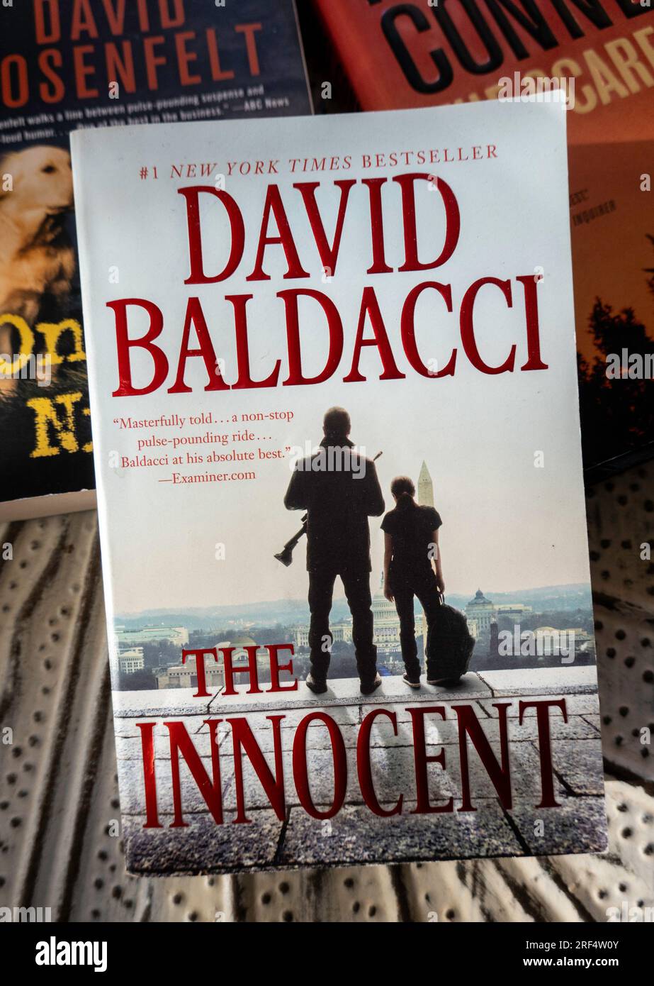 The Innocent est un mystère de meurtre, thriller, roman de David Baldacci, publié pour la première fois en 2012, États-Unis Banque D'Images