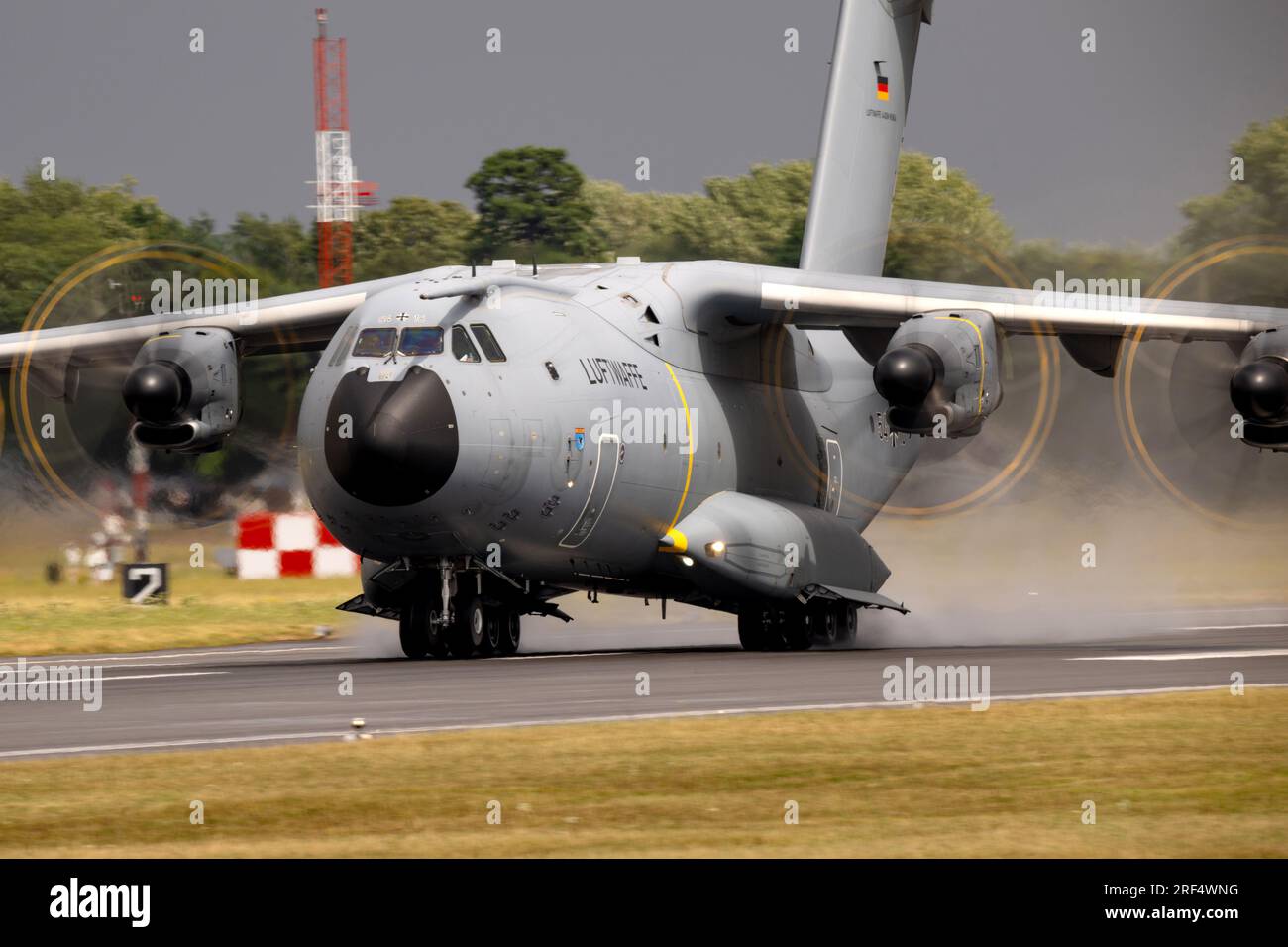 Luftwaffe allemande, Airbus A400M au Royal International Air Tattoo 2023 Banque D'Images