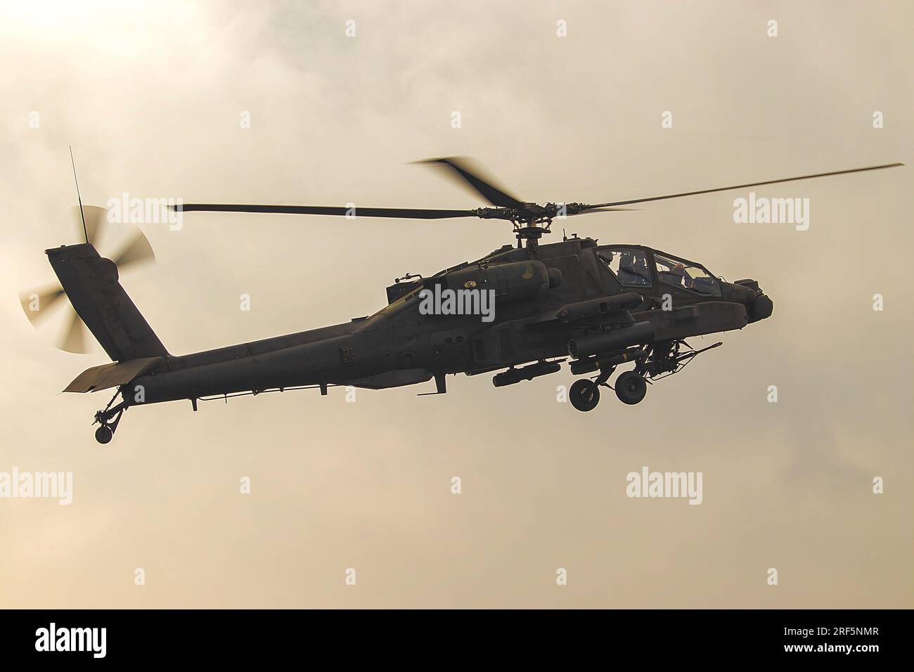 AH 64 Apache Banque D'Images