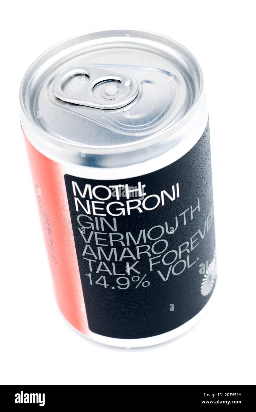 125ml boîte de MITE Negroni à 14,9% d'alcool Banque D'Images