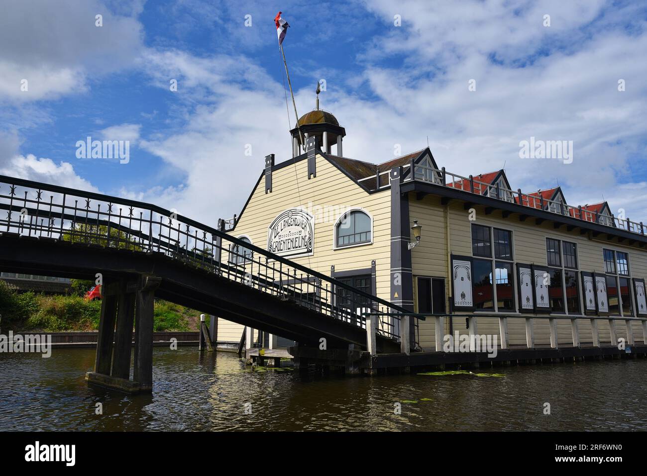 Broek op Langedijk, pays-Bas. 15 juin 2023. Le bâtiment de vente aux enchères du Broekerveiling. Photo de haute qualité Banque D'Images