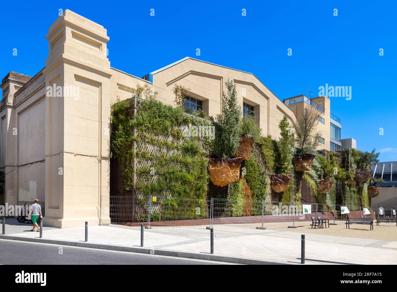 Palacio de la Metalurgia (Alexandre Soler), Barcelona, Španělsko / Palacio de la Metalurgia, Barcelona City, Espagne Banque D'Images