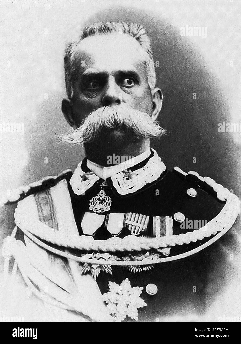 Portrait de Humbert Ier (18441900), roi d'Italie de 1878 a 1900, il