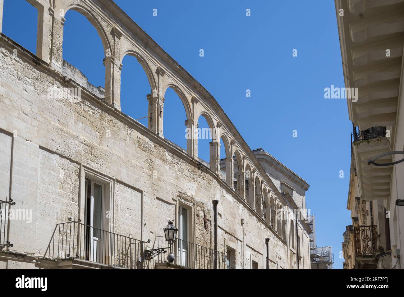 Aperçu de Lecce, Pouilles, Italie, Europe Banque D'Images