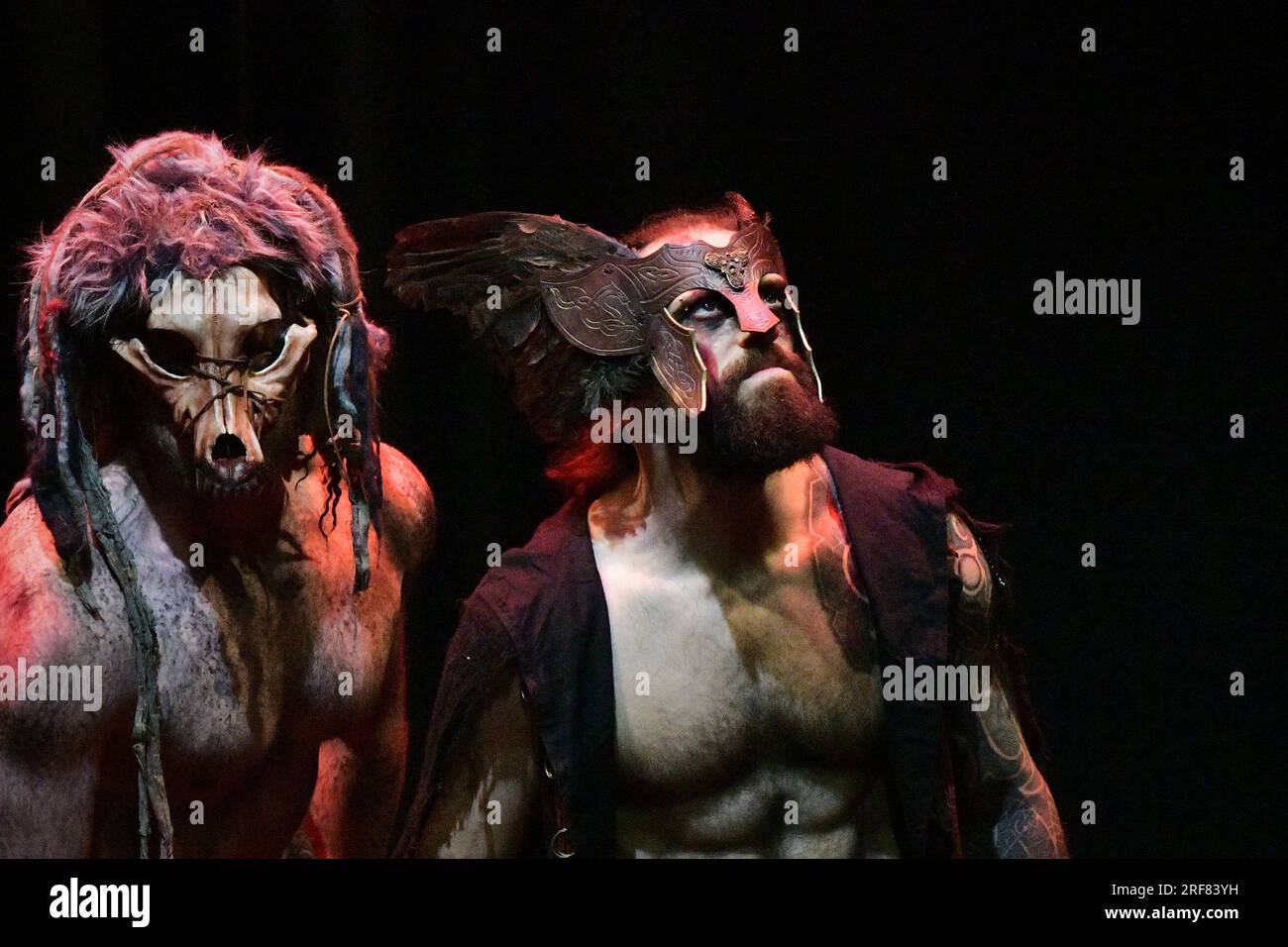 Édimbourg Écosse, Royaume-Uni 01 août 2023. Mythos : Ragnarok à l'Assemblée Roxy, Central dans le cadre du Festival Fringe d'Édimbourg. crédit sst/alamy live news Banque D'Images
