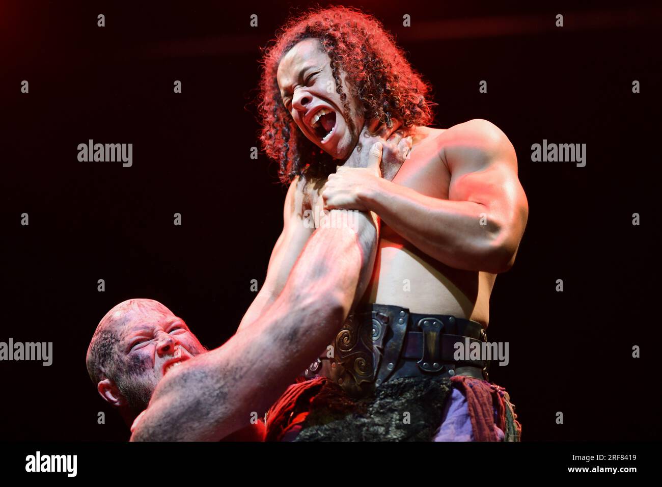 Édimbourg Écosse, Royaume-Uni 01 août 2023. Mythos : Ragnarok à l'Assemblée Roxy, Central dans le cadre du Festival Fringe d'Édimbourg. crédit sst/alamy live news Banque D'Images