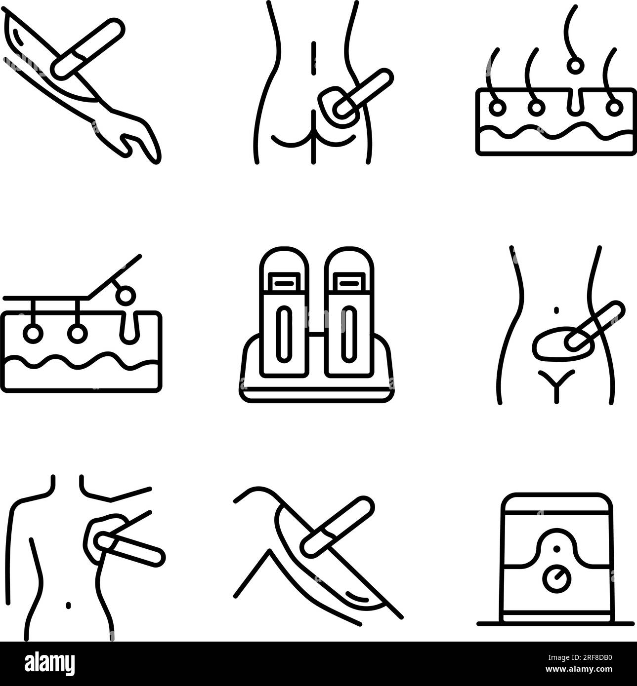 Bikini brésilien Banque d'images noir et blanc Alamy