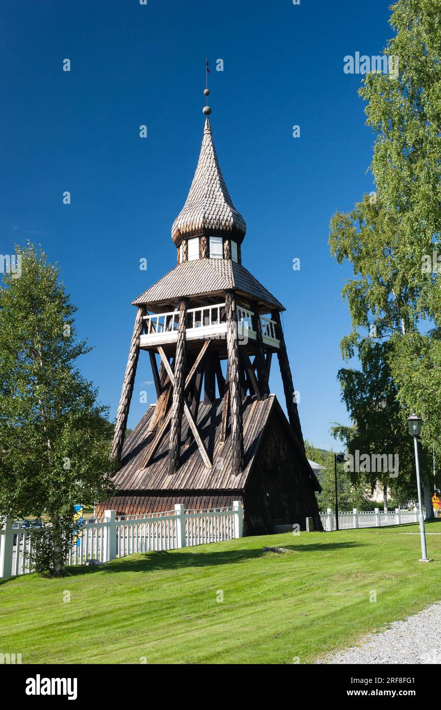 Église de Vemdalen, municipalité de Härjedalen, comté de Jämtland, Suède Banque D'Images