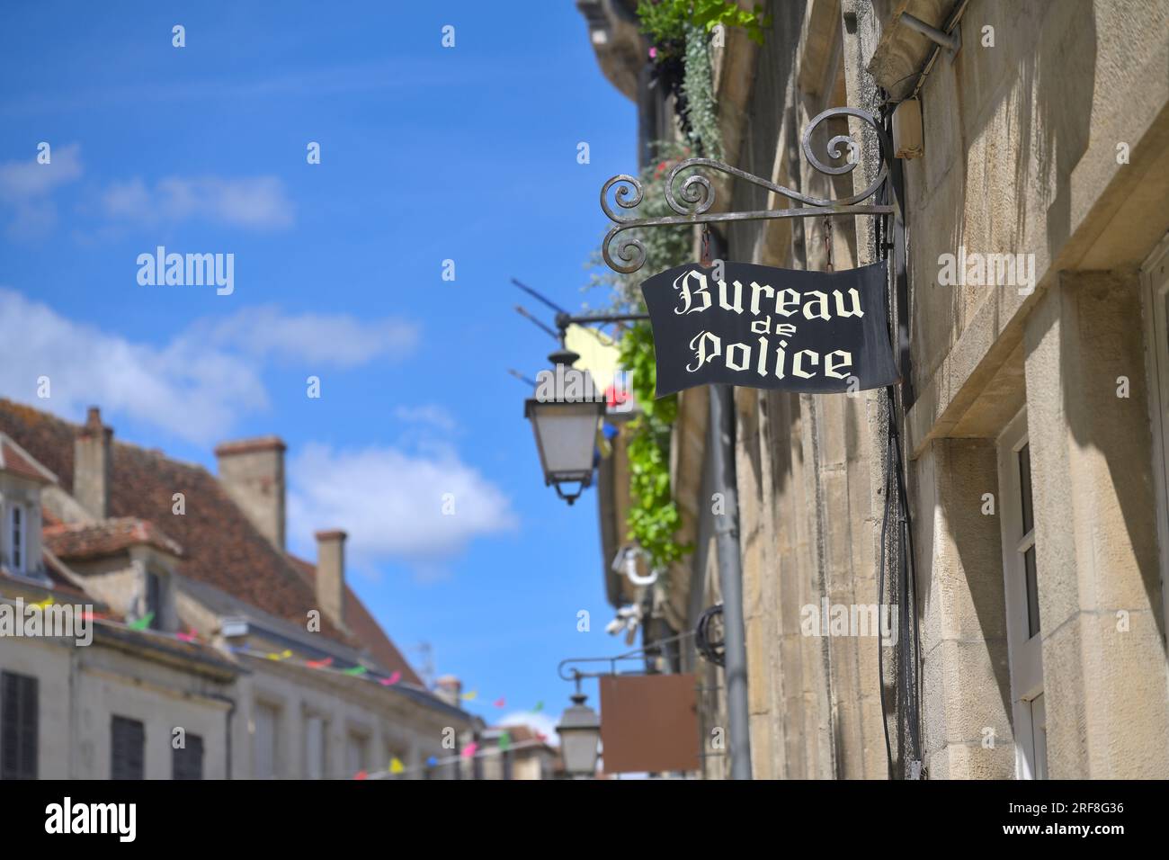 La ville médiévale d'Avallon, FR Banque D'Images