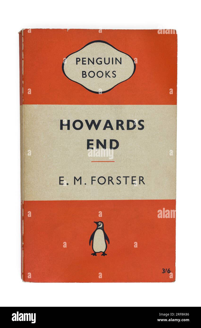 Couverture d'une édition de poche Penguin de Howards End par EM Forster Banque D'Images