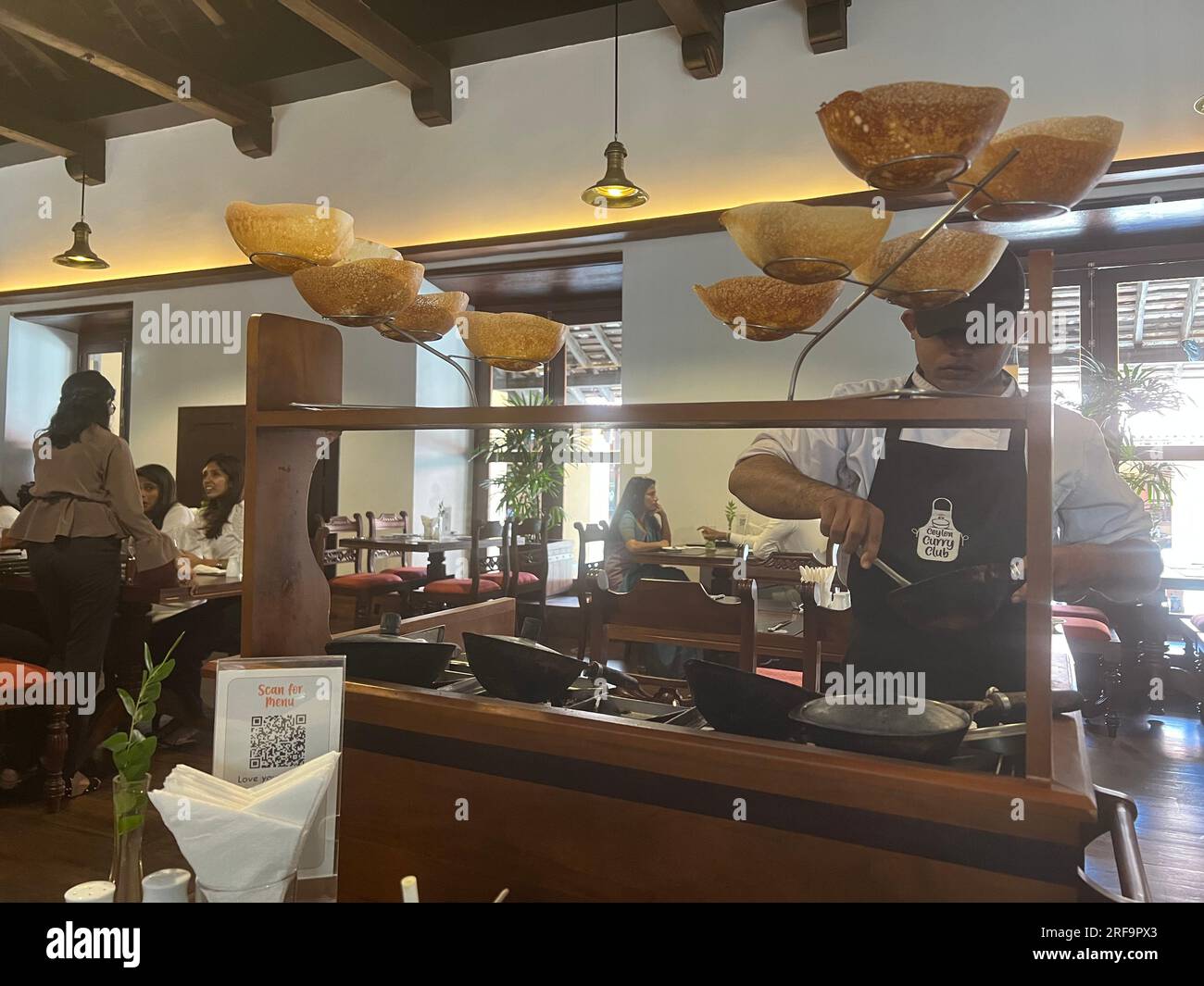 Nourriture au Sri Lanka. Visitez le Sri Lanka Banque D'Images