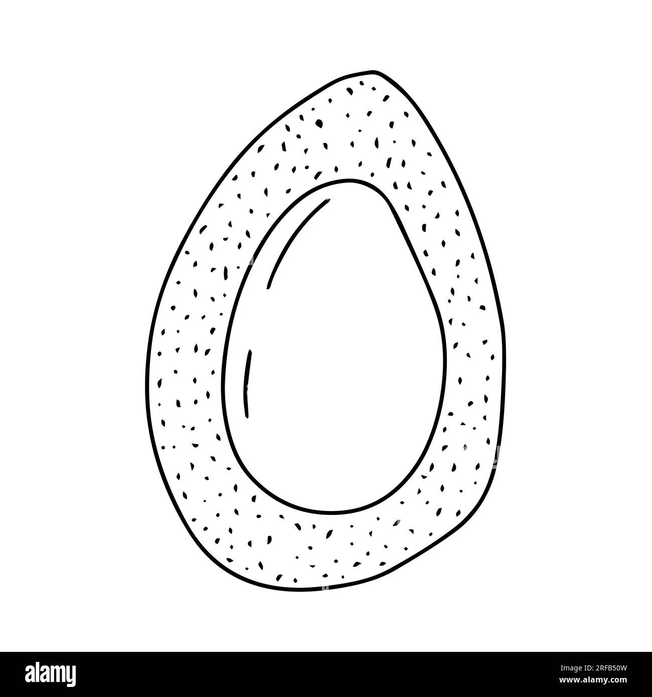 mangoustan en coupe Illustration de Vecteur