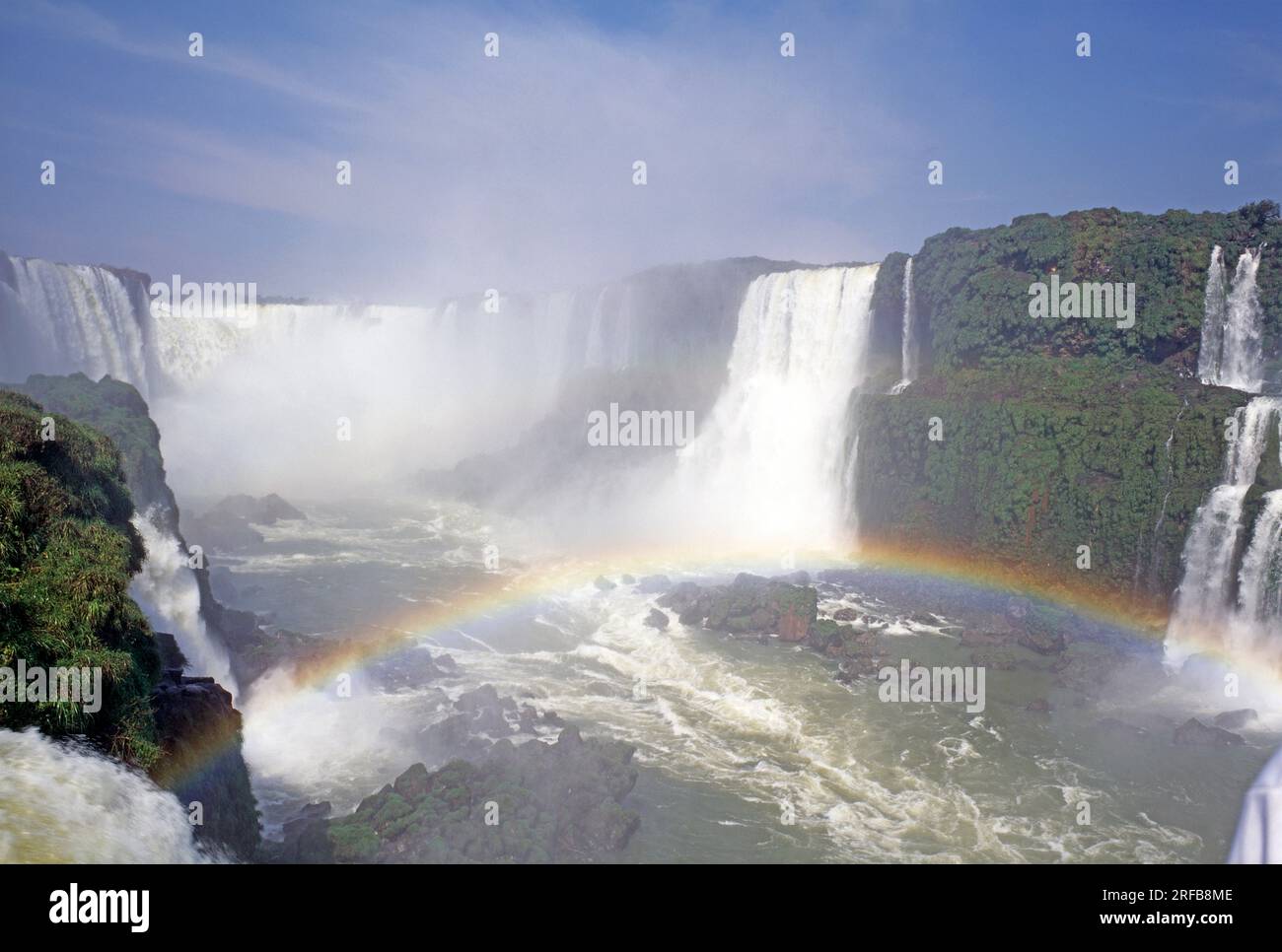 L'Argentine. Chutes d'Iguaçu. Banque D'Images