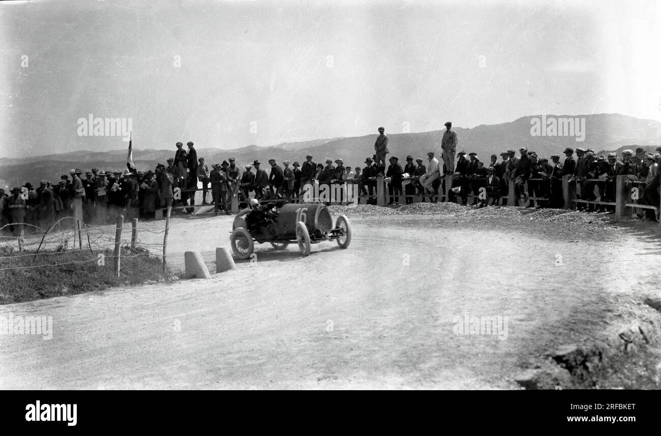 Automobilismo - Parma Poggio Barceto - 13 maggio 1923 Banque D'Images