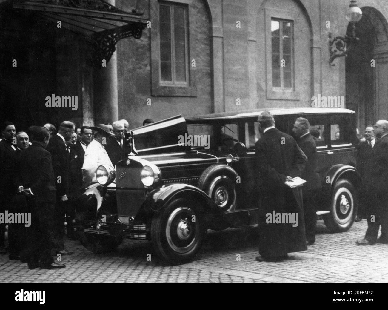 Fiat 525 N par Papa Pio XI Banque D'Images