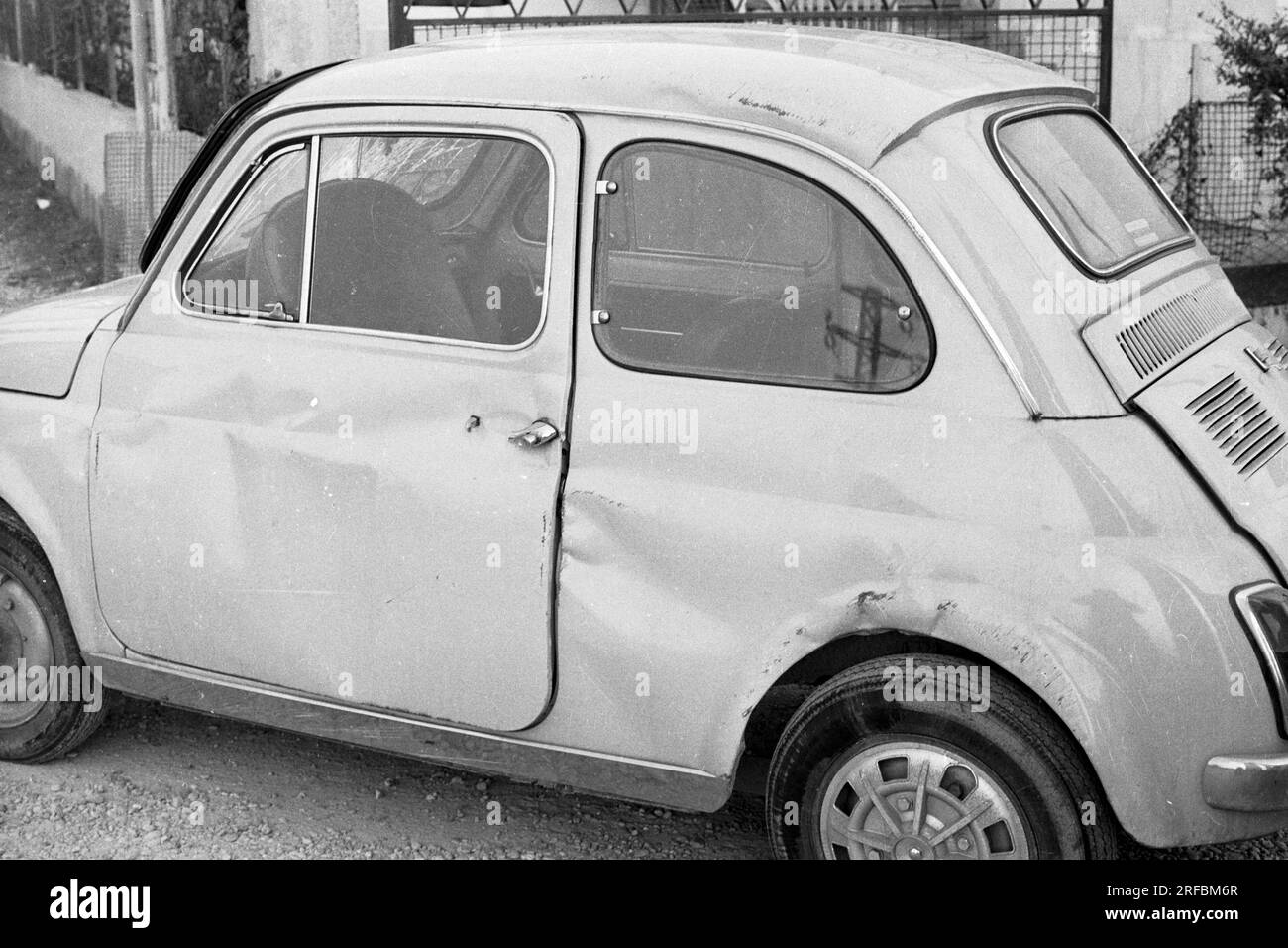 Fiat Nuova 500 Francis Lombardi Ma voiture Banque D'Images