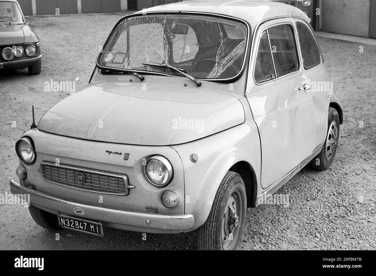 Fiat Nuova 500 Francis Lombardi Ma voiture (1) Banque D'Images