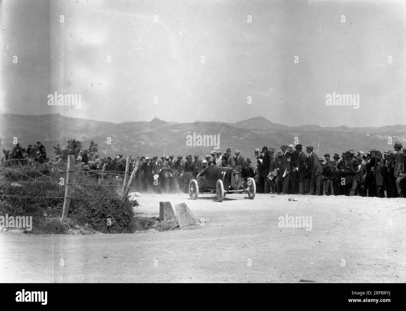 Automobilismo - Parma Poggio Barceto - 13 maggio 1923 Banque D'Images